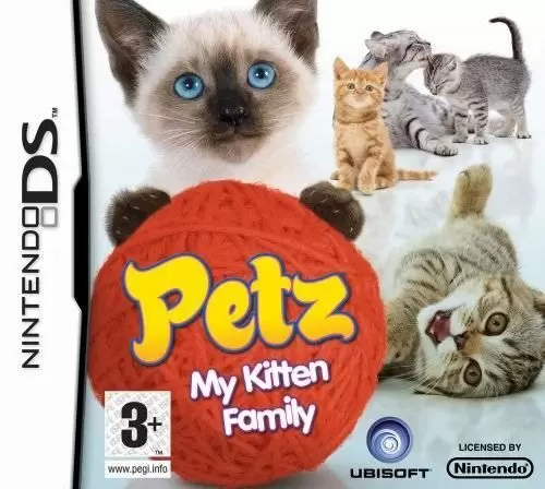 Nintendo DS Games - Petz: My Kitten Family