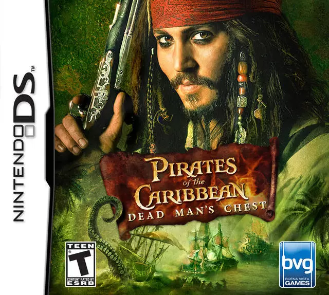 Jeux Nintendo DS - Pirates Of The Caribbean - Dead Man\'s Chest