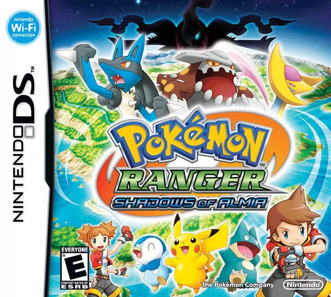 Nintendo DS Games - Pokémon Ranger: Shadows of Almia