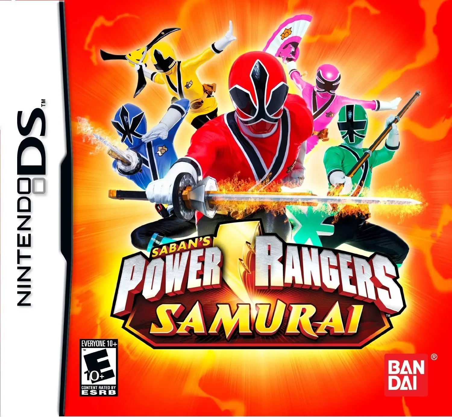 Jeux Nintendo DS - Power Rangers Samurai