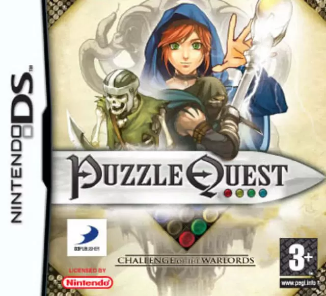Jeux Nintendo DS - Puzzle Quest - Challenge of the Warlords