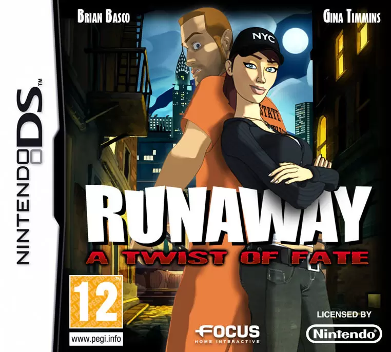 Nintendo DS Games - Runaway: A Twist of Fate