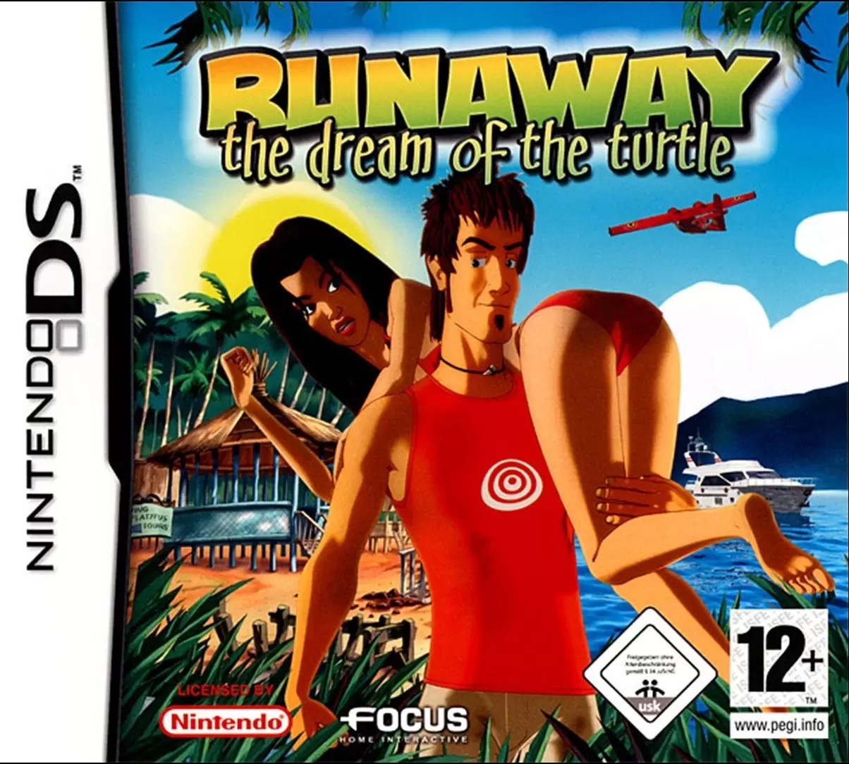 Jeux Nintendo DS - Runaway: The Dream of the Turtle