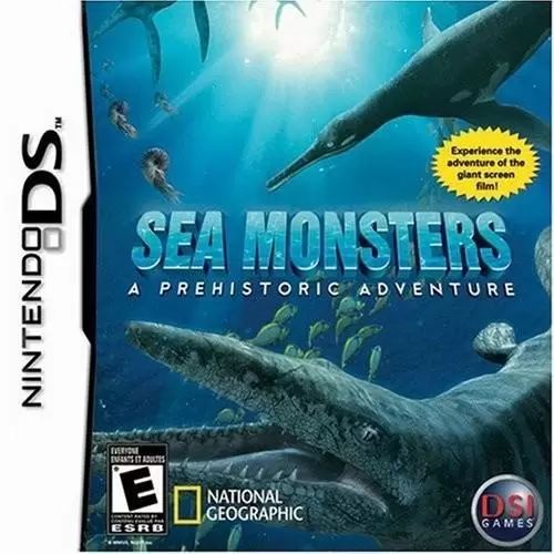 Nintendo DS Games - Sea Monsters: A Prehistoric Adventure