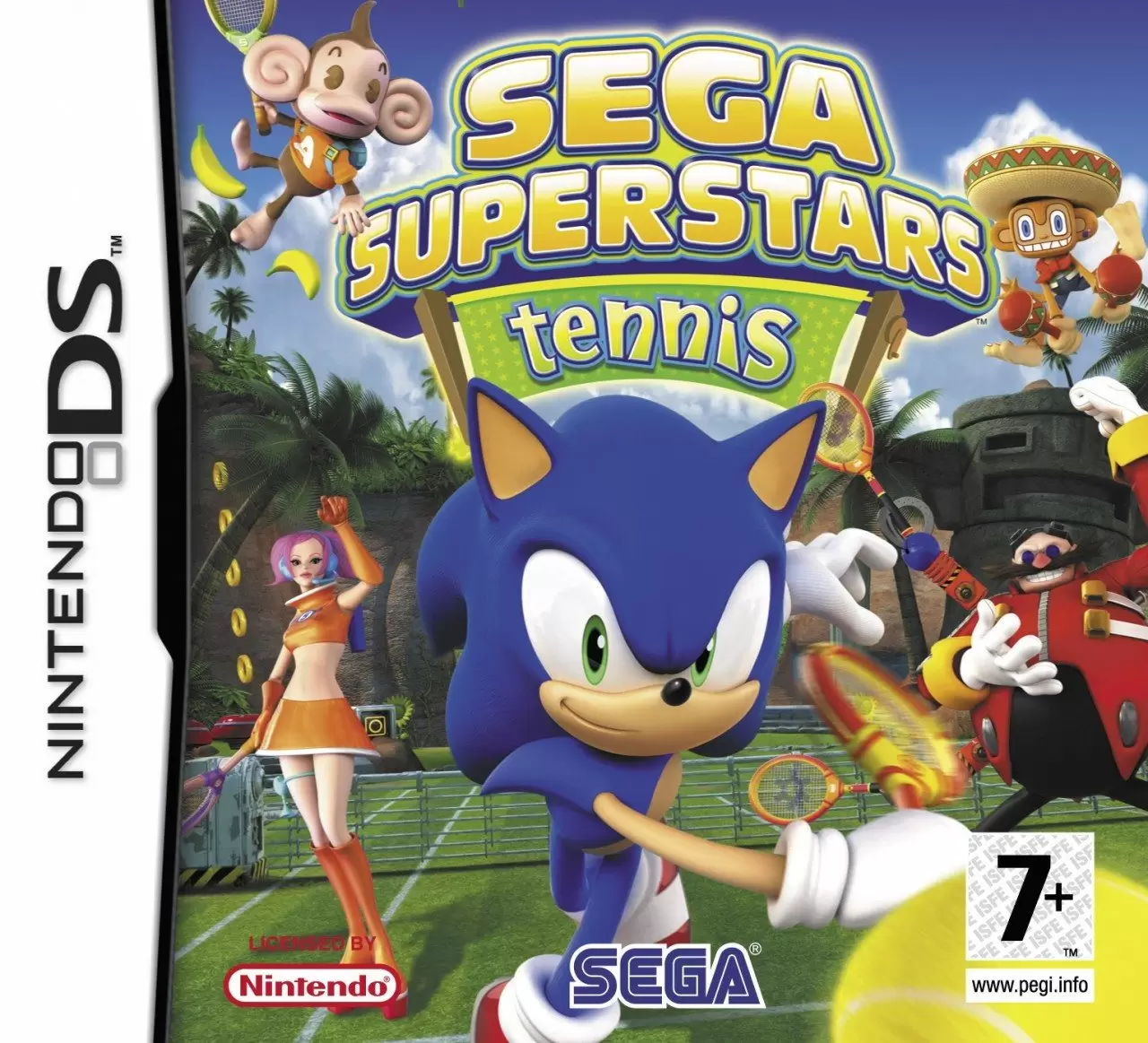 Jeux Nintendo DS - Sega Superstars Tennis