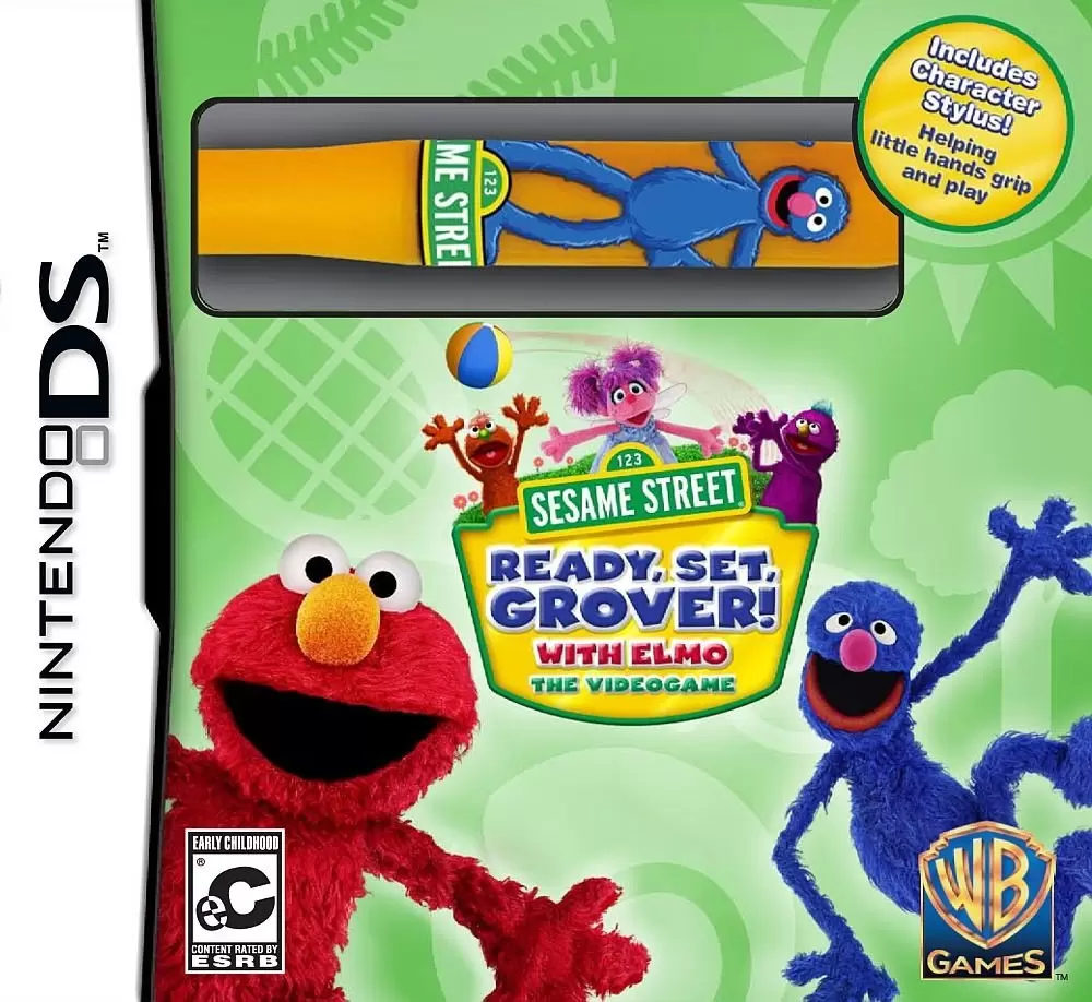 Jeux Nintendo DS - Sesame Street: Ready, Set, Grover! With Elmo the Videogame