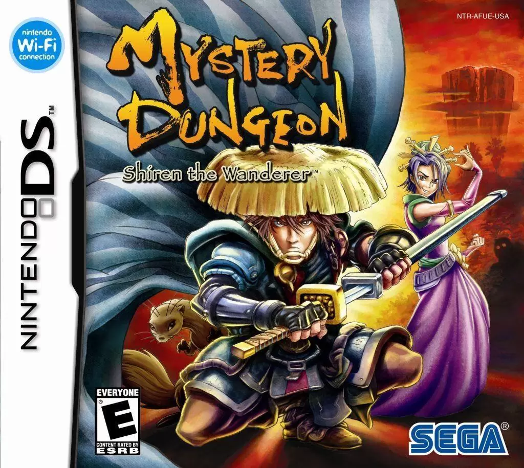 Nintendo DS Games - Shiren the Wanderer: Mysterious Dungeon
