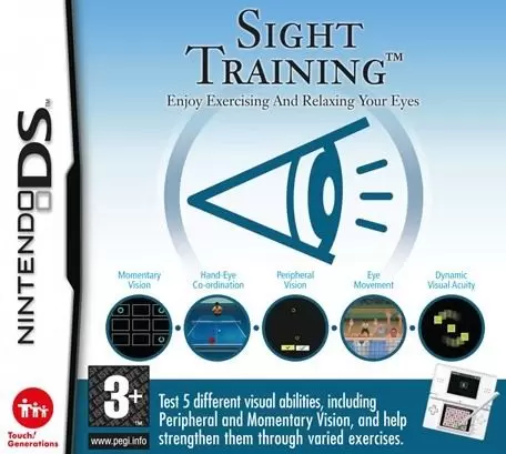 Jeux Nintendo DS - Sight Training