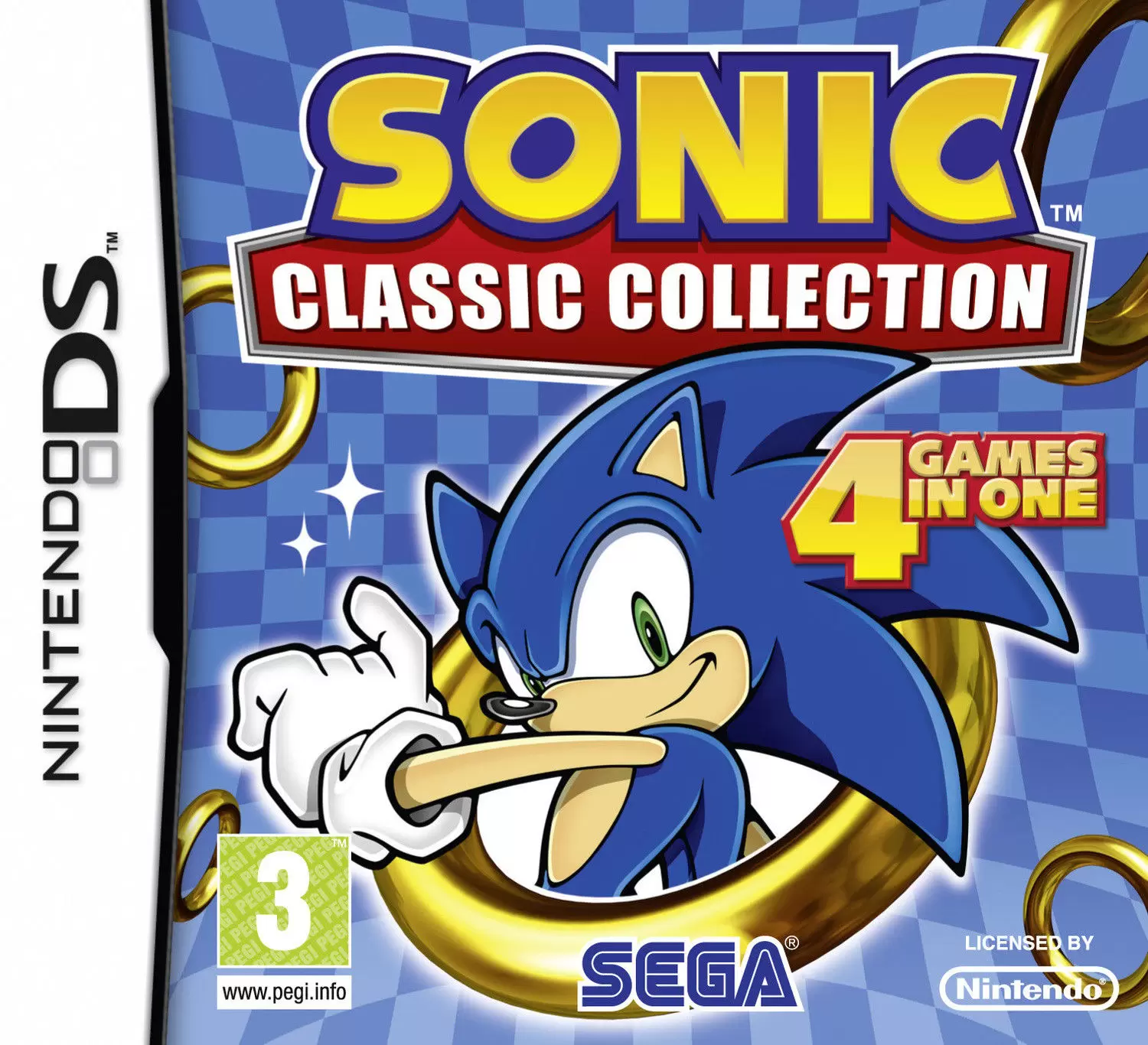 Nintendo DS Games - Sonic Classic Collection