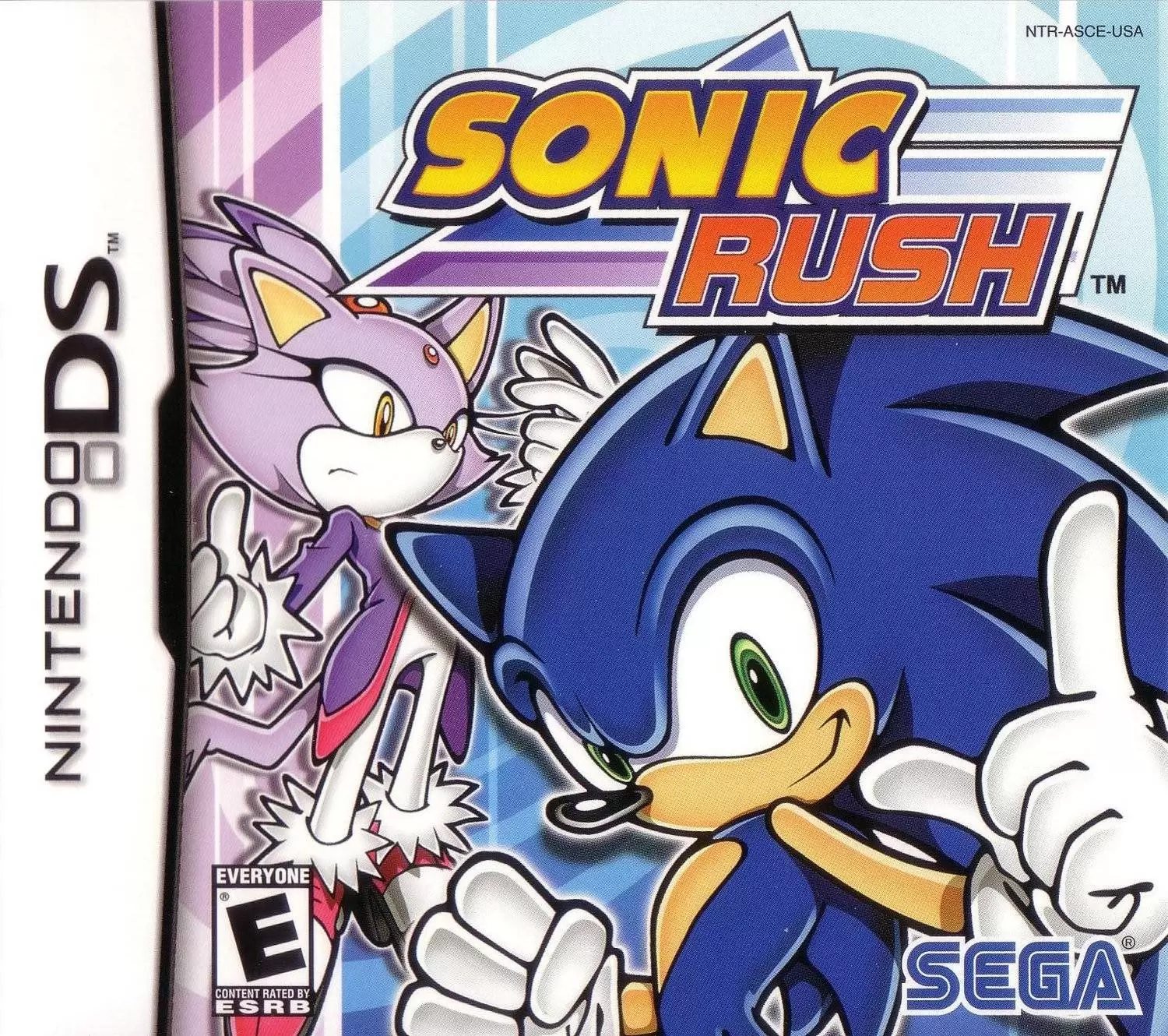 Nintendo DS Games - Sonic Rush