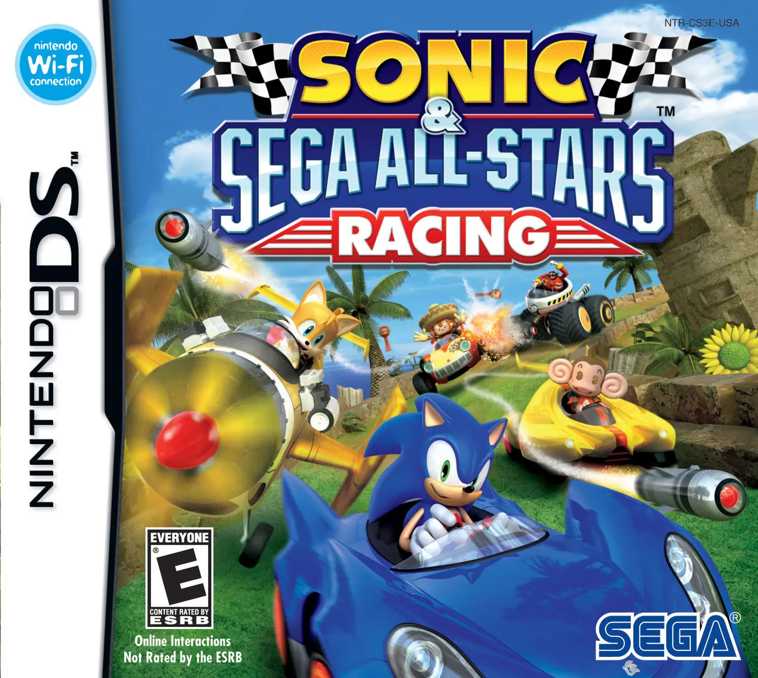 Jeux Nintendo DS - Sonic & SEGA All-Stars Racing