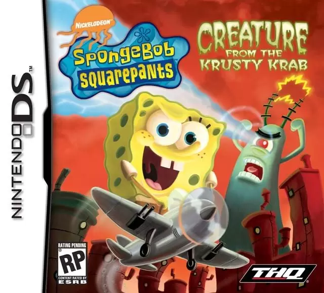 Jeux Nintendo DS - SpongeBob SquarePants: Creature from the Krusty Krab
