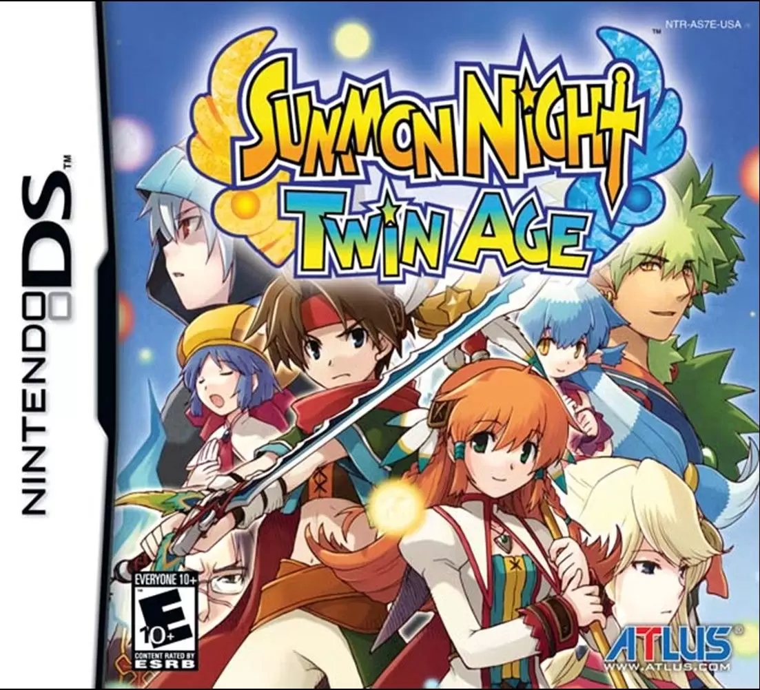 Nintendo DS Games - Summon Night: Twin Age