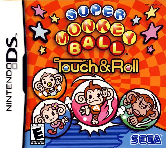 Nintendo DS Games - Super Monkey Ball: Touch & Roll