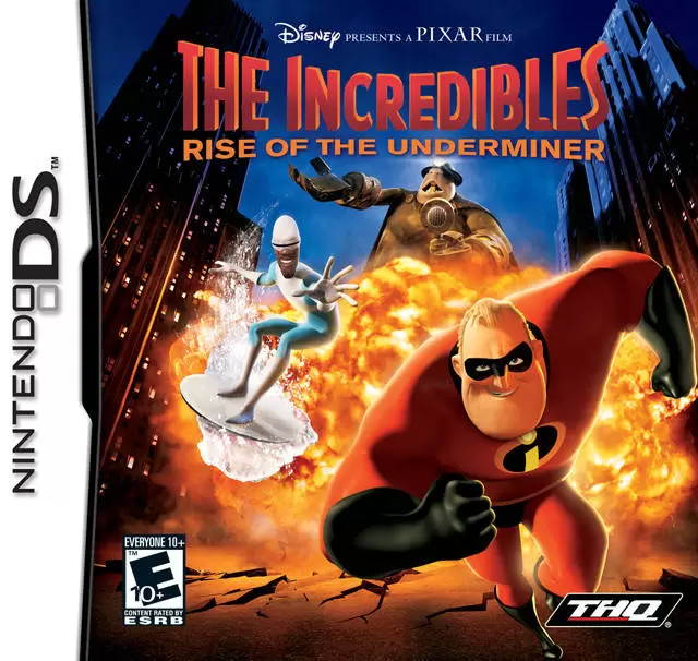 Jeux Nintendo DS - The Incredibles: Rise of the Underminer