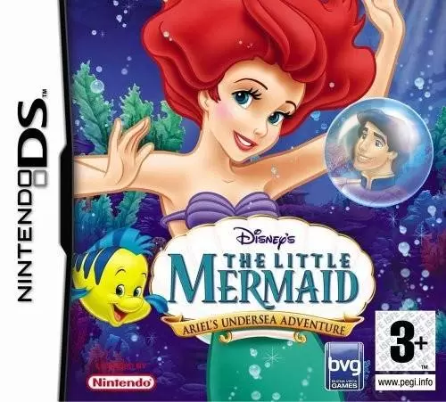 Nintendo DS Games - The Little Mermaid Ariel\'s Undersea Adventure