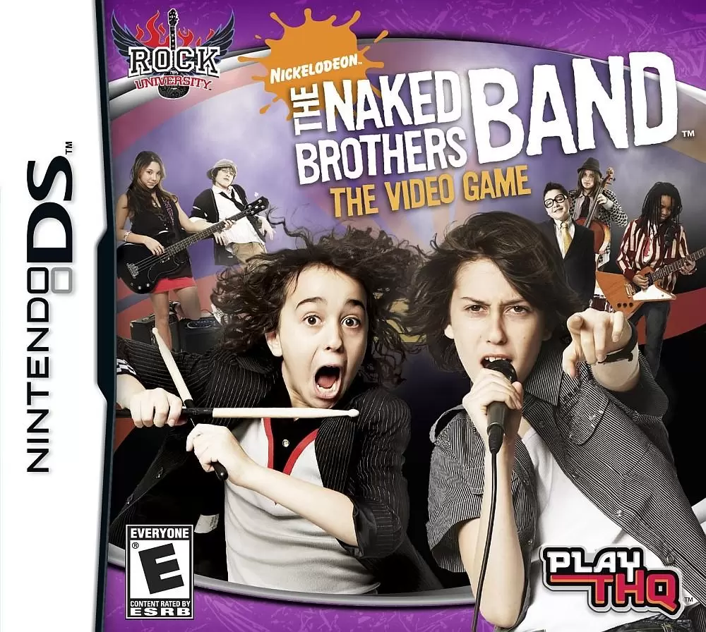 Nintendo DS Games - The Naked Brothers Band: The Video Game