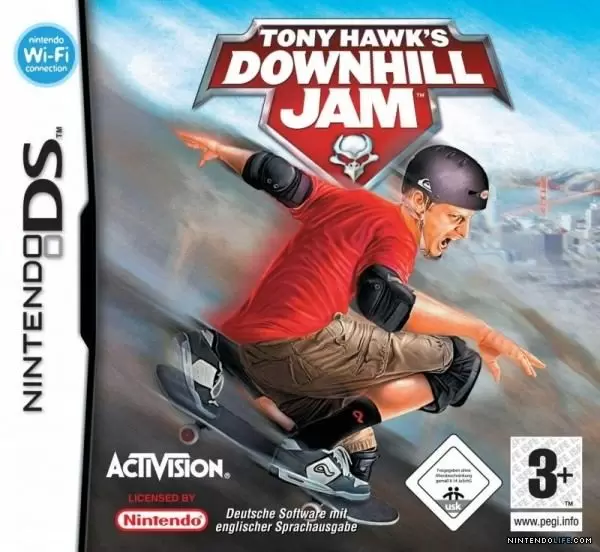 Nintendo DS Games - Tony Hawk\'s Downhill Jam