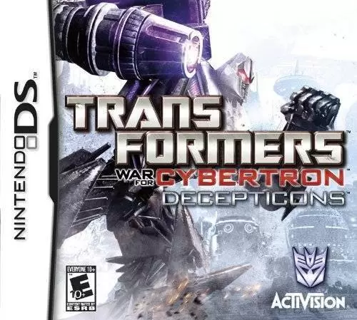 Nintendo DS Games - Transformers: War for Cybertron - Decepticons
