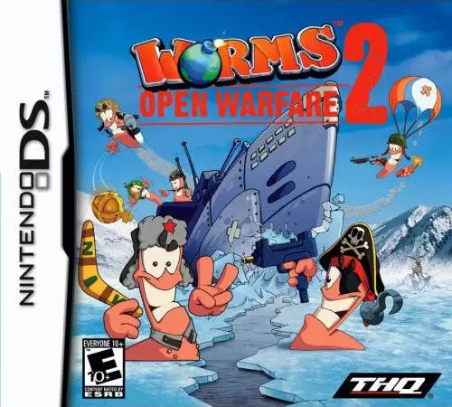 Nintendo DS Games - Worms: Open Warfare 2