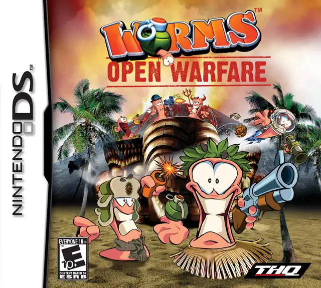 Nintendo DS Games - Worms: Open Warfare