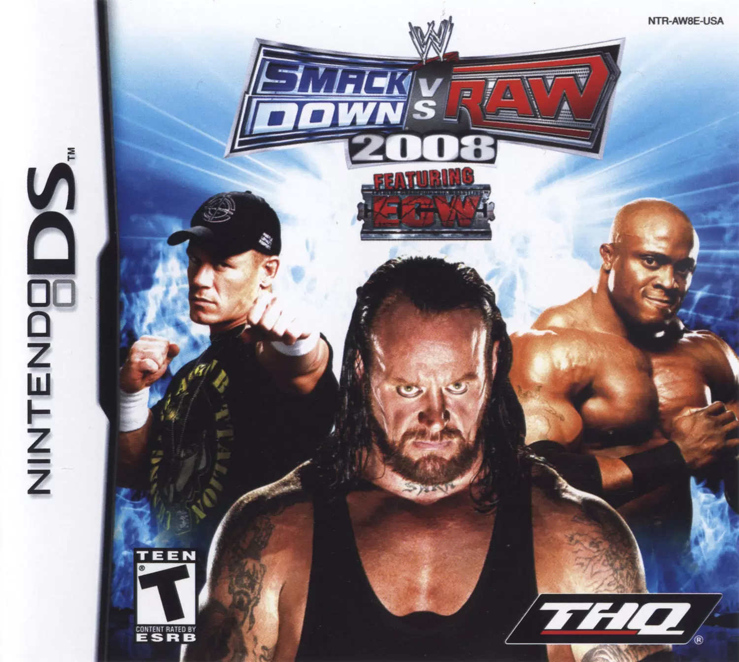 Nintendo DS Games - WWE SmackDown vs. Raw 2008