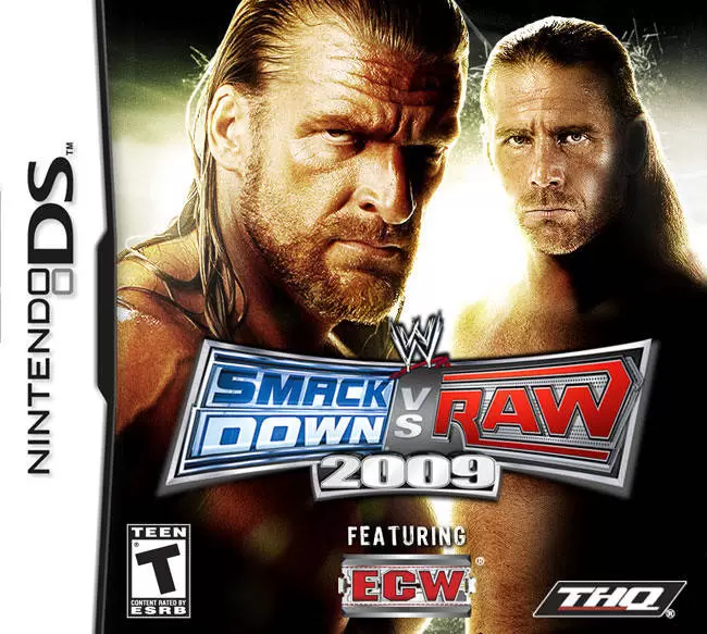 Nintendo DS Games - WWE SmackDown vs. Raw 2009