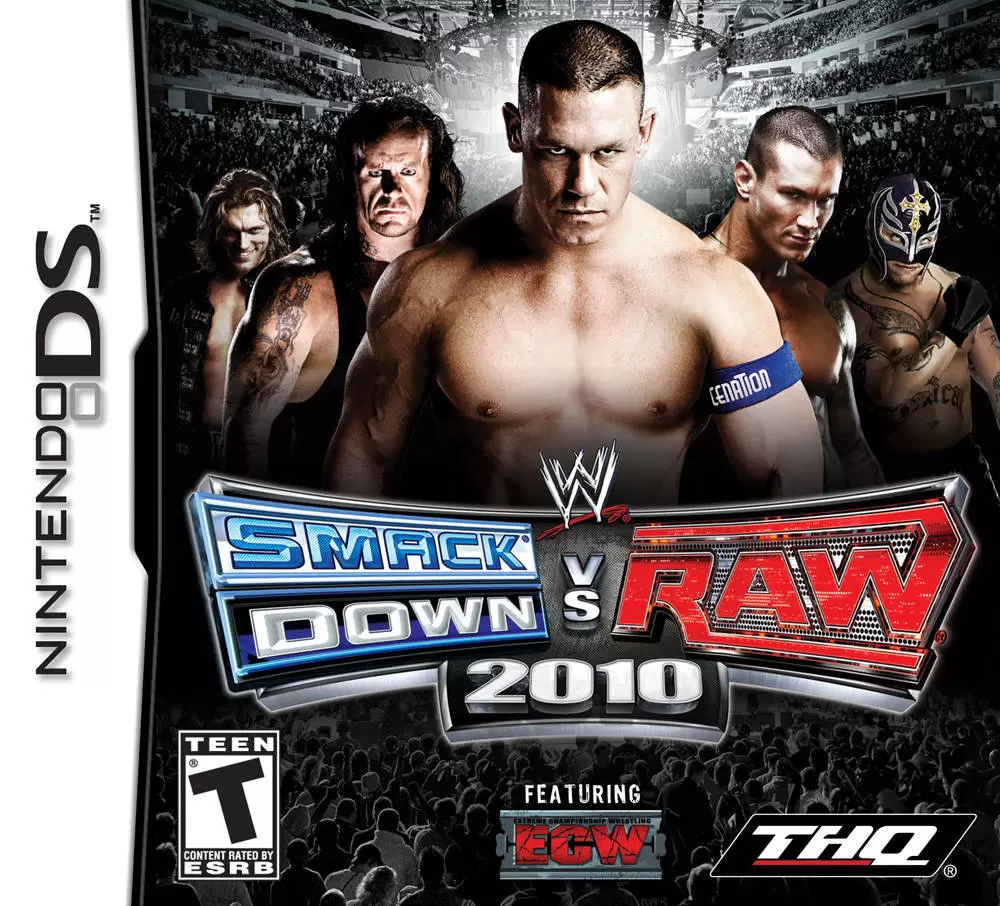 Nintendo DS Games - WWE SmackDown vs. Raw 2010