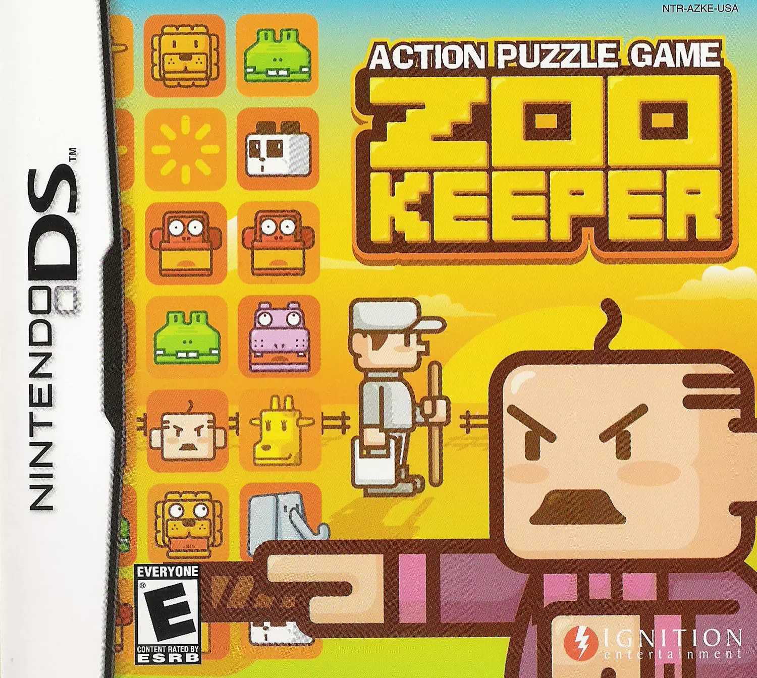 Jeux Nintendo DS - Zoo Keeper