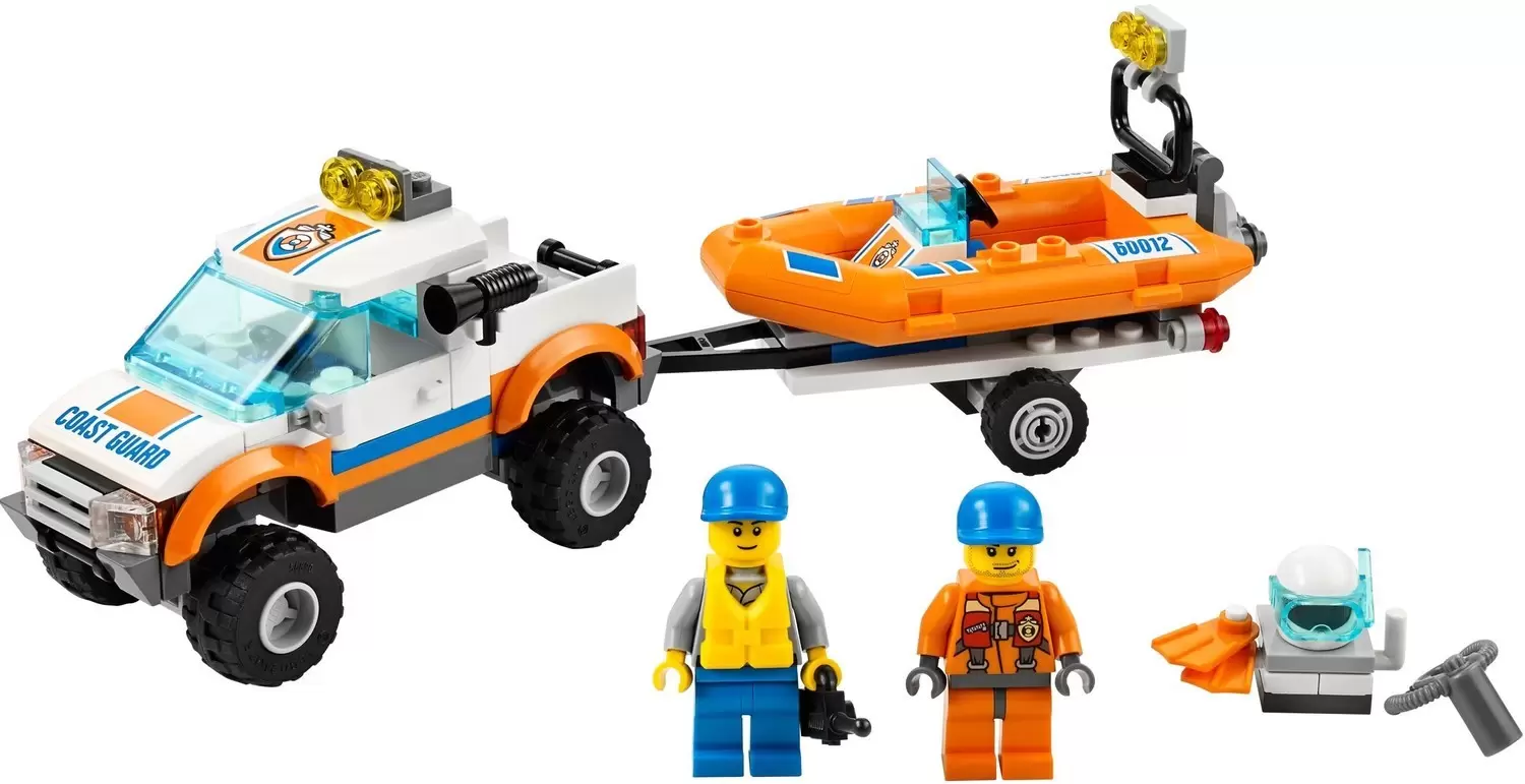 LEGO CITY - Coast Guard 4x4 & Diving Boat