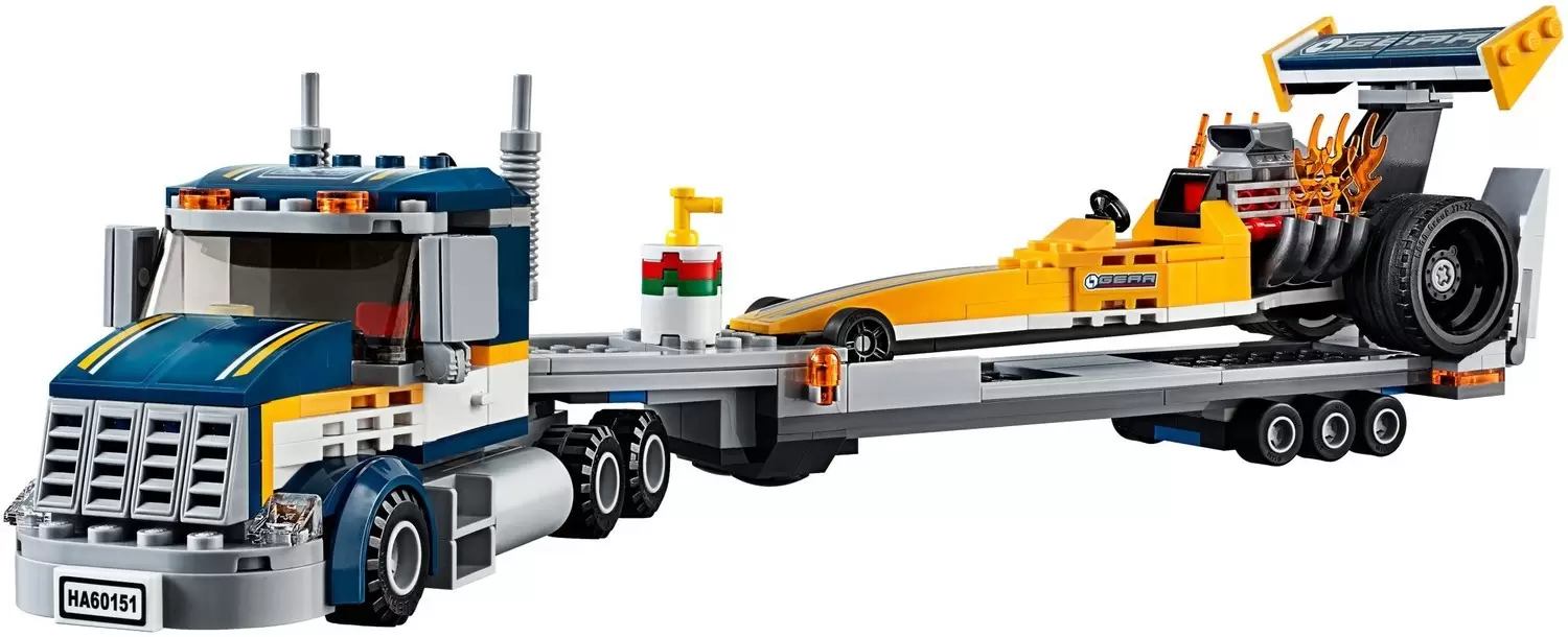 LEGO CITY - Dragster Transporter