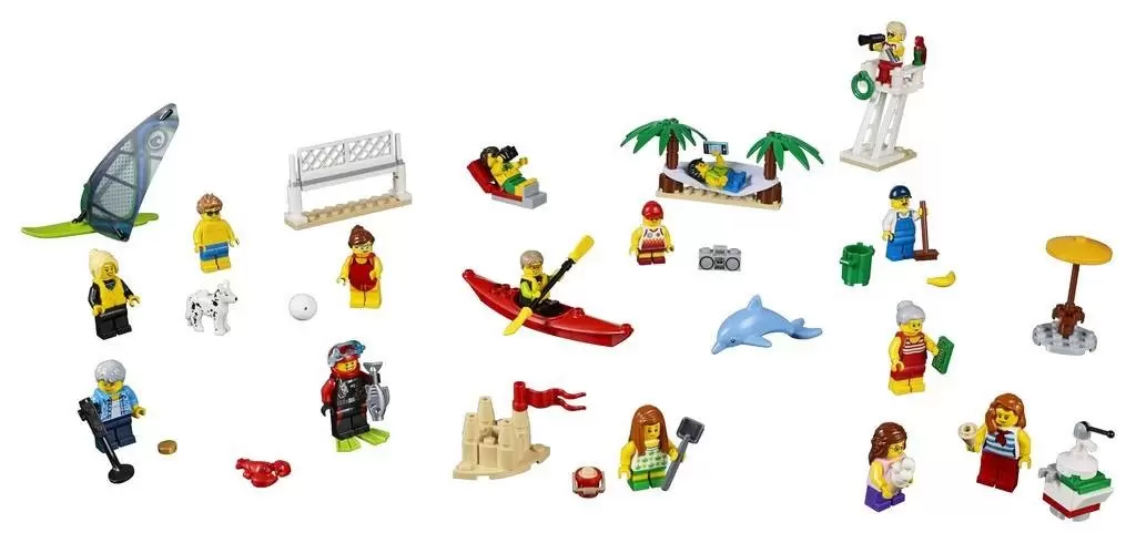 LEGO CITY - People Pack - Fun at the Beach