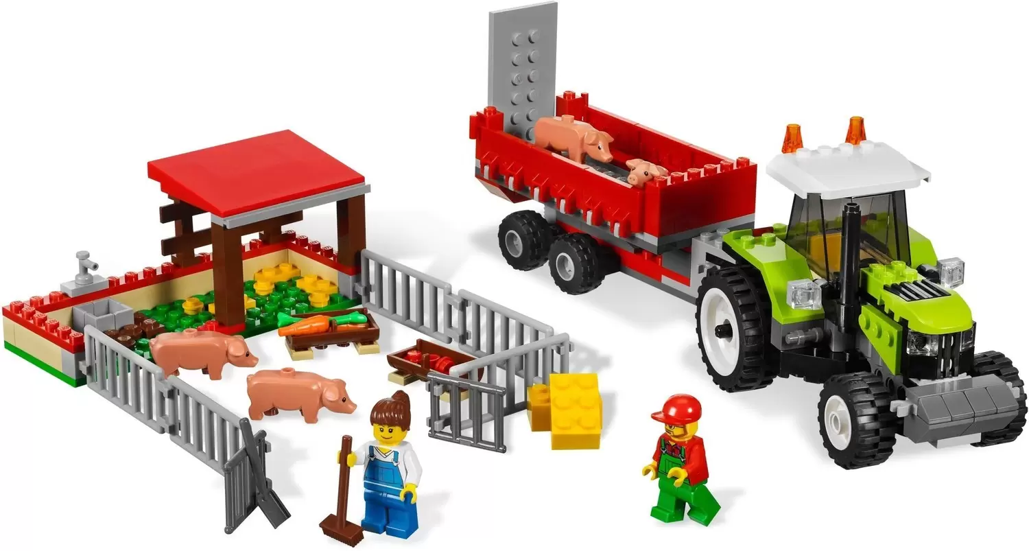LEGO CITY - Pig Farm & Tractor