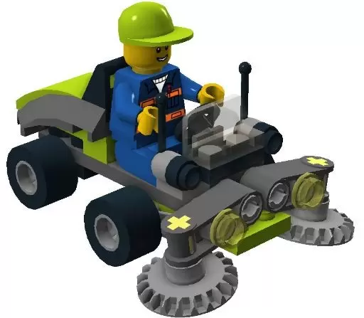 LEGO CITY - Ride-On Lawn Mower