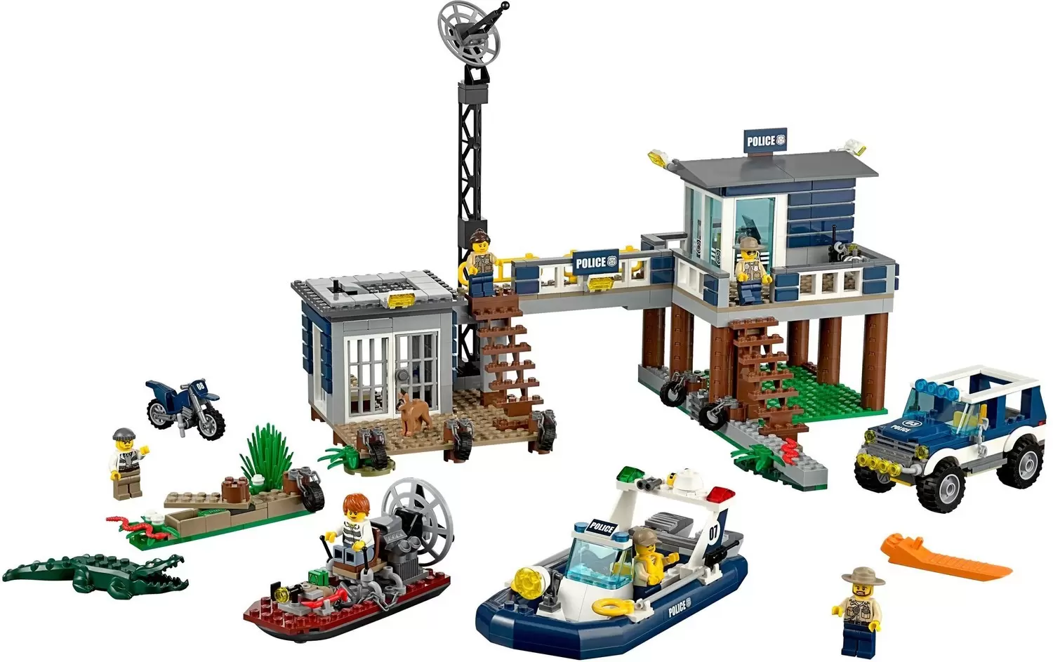LEGO CITY - Swamp Police Station