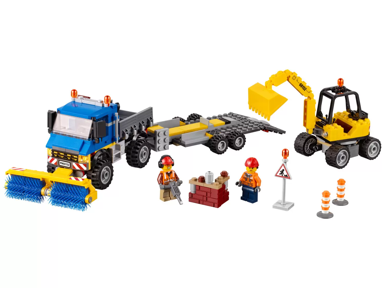 LEGO CITY - Sweeper & Excavator