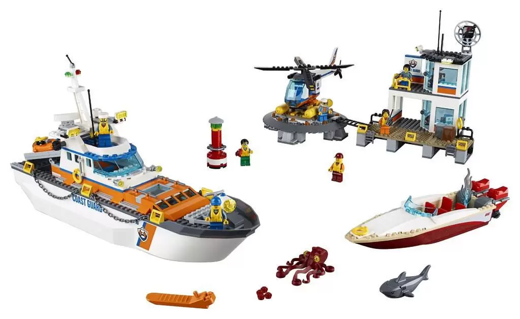 LEGO CITY - Coast Guard Head Quarters