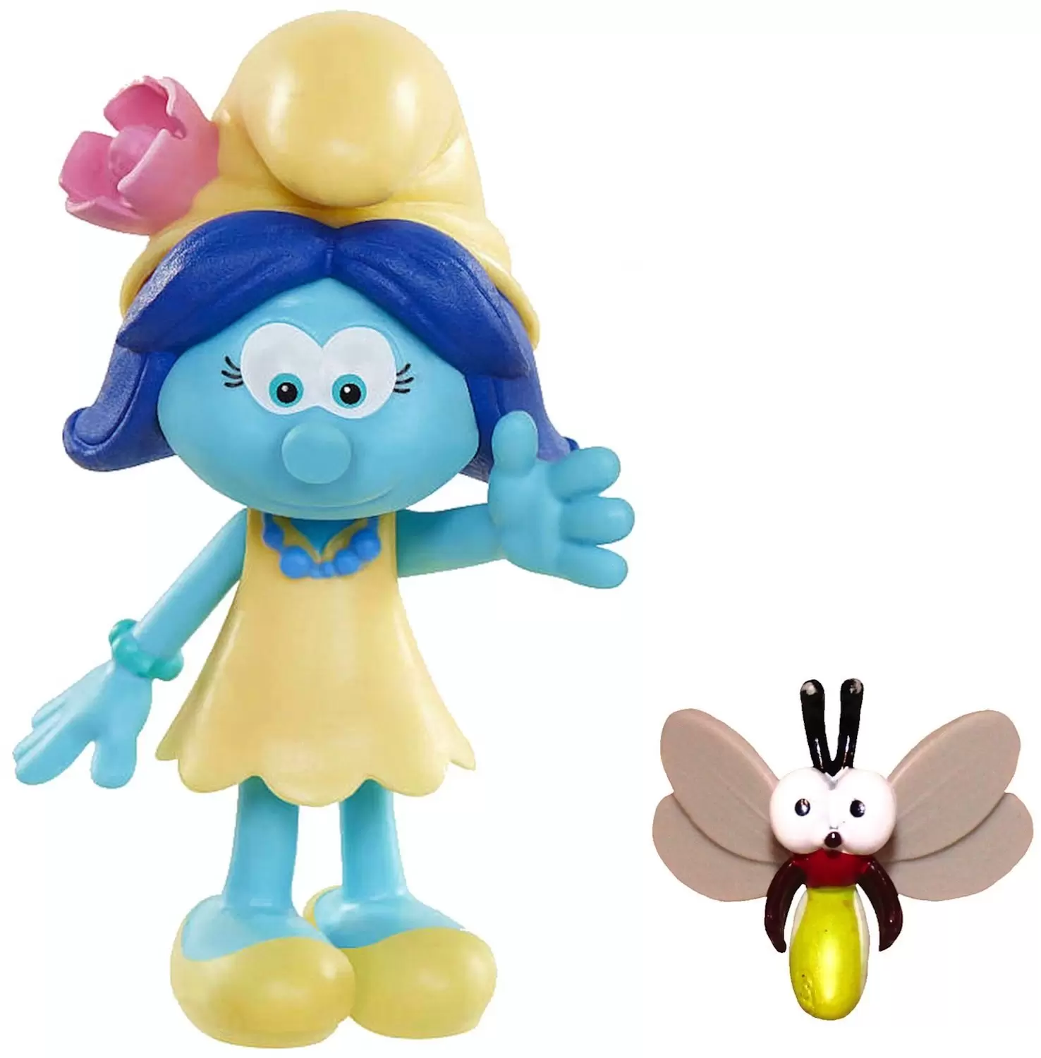Smurfs & animals - Smurfblossom & Sunny