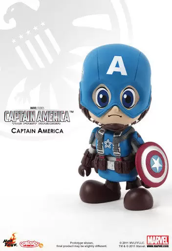 Cosbaby Figures - Avengers Assemble Captain America