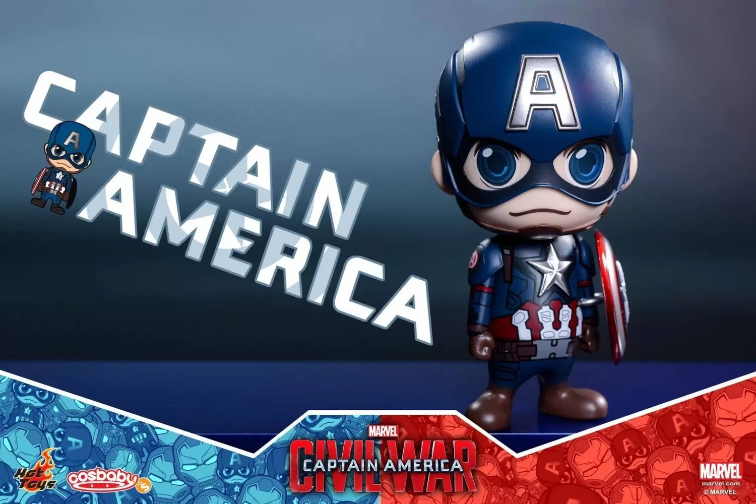 Cosbaby Figures - Captain America