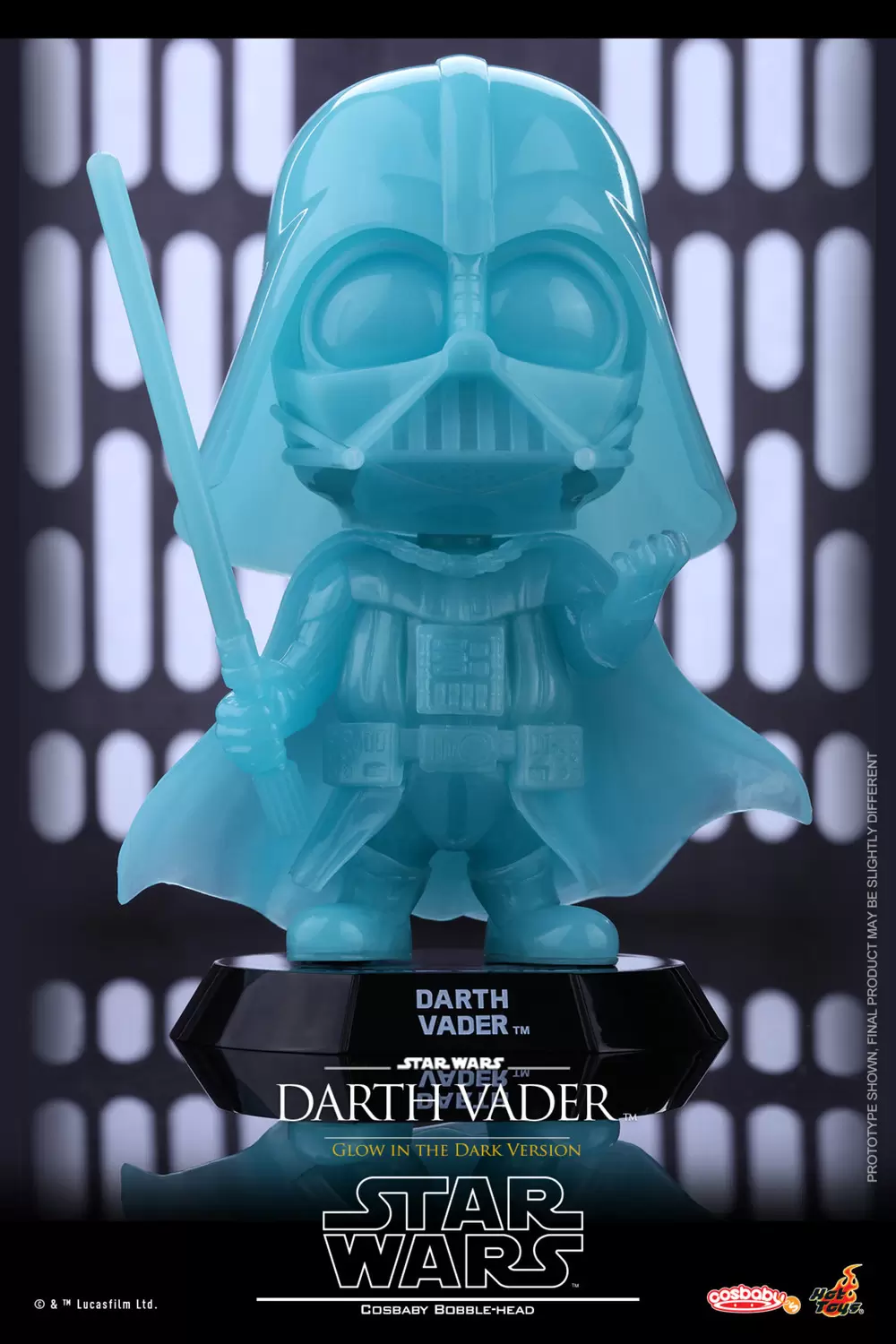 Cosbaby Figures - Darth Vader Glow In The Dark