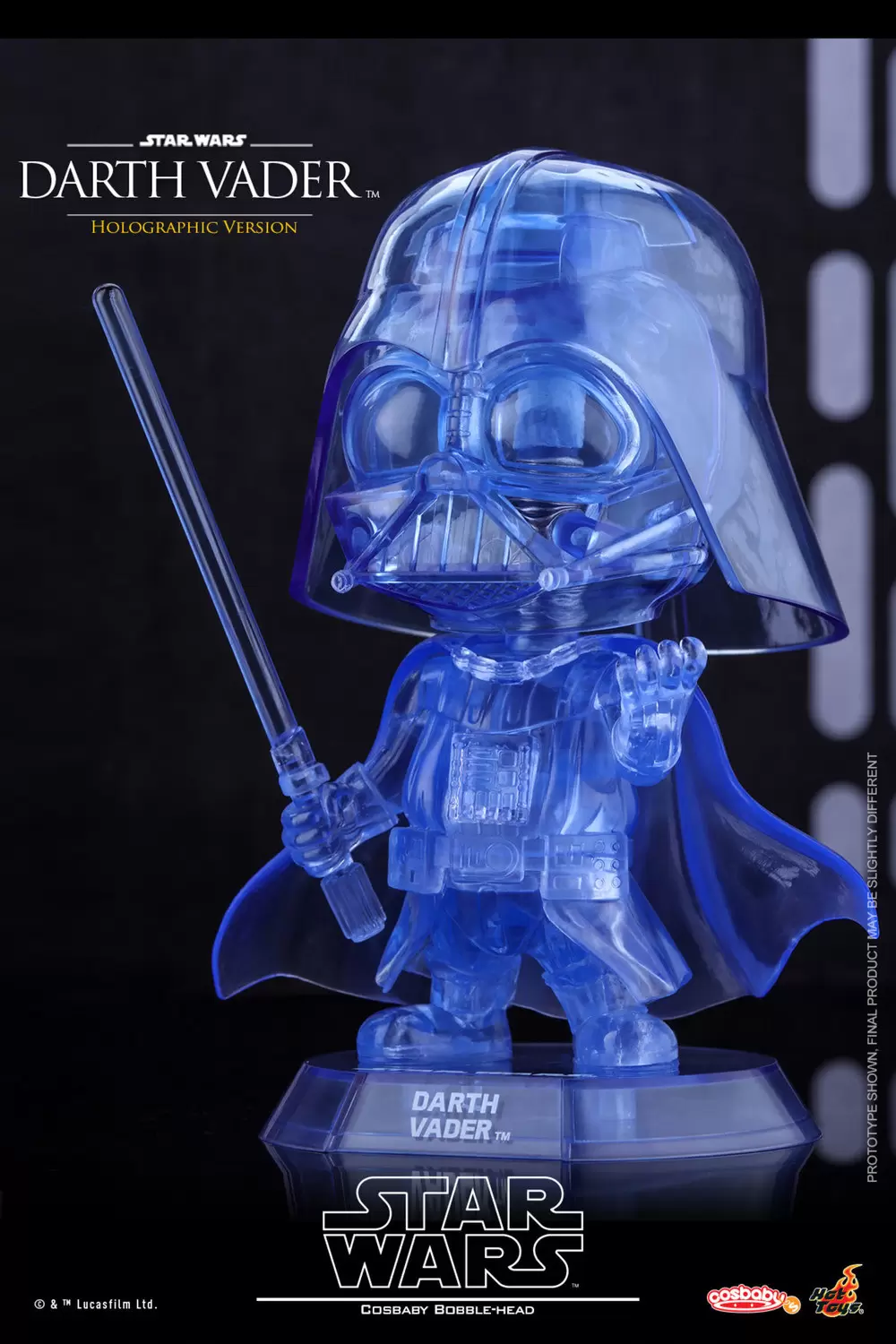 Cosbaby Figures - Darth Vader Holographic Version