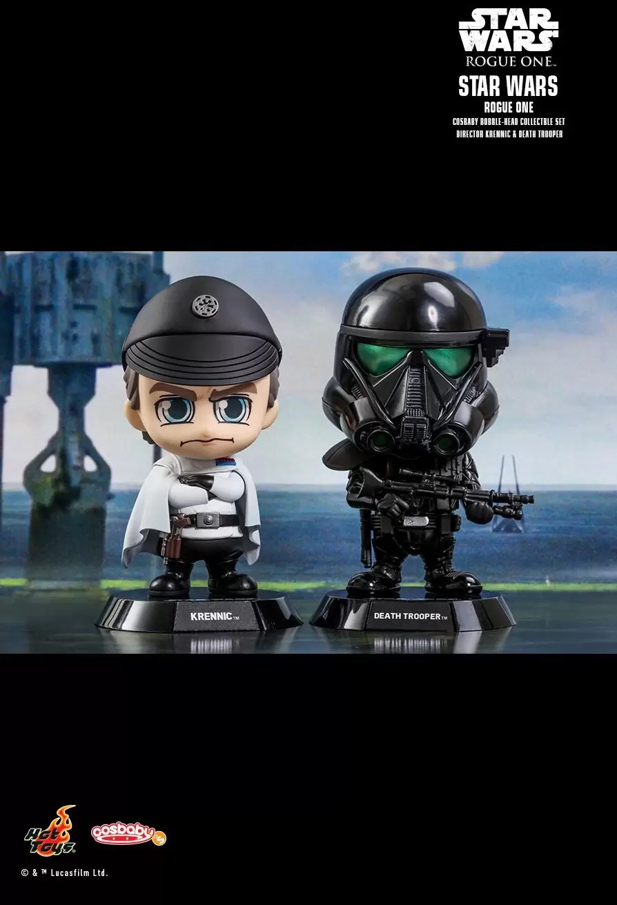 Cosbaby Figures - Director Krennic And Death Trooper 2 Pack
