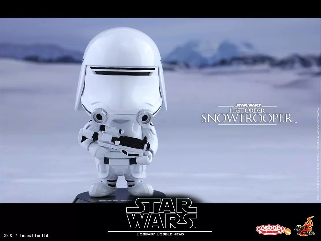 Cosbaby Figures - First Order Snowtrooper