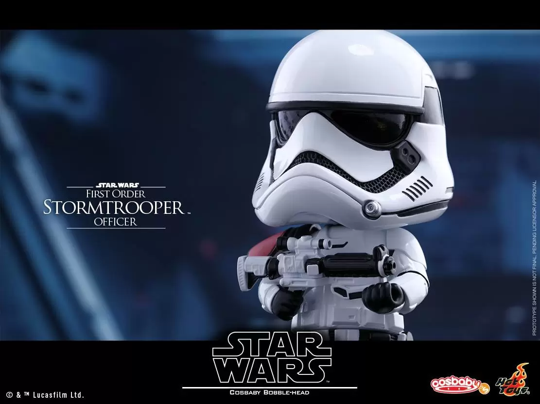 Cosbaby Figures - First Order Stormtrooper Officer