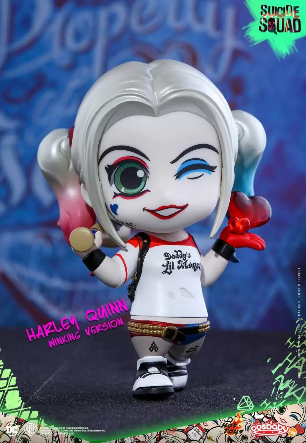 Cosbaby Figures - Harley Quinn Winking Version