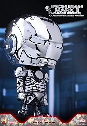 Cosbaby Figures - Iron Man Mark II Chrome Version