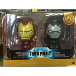 Iron Man Mark III And War Machine Comic Color Version