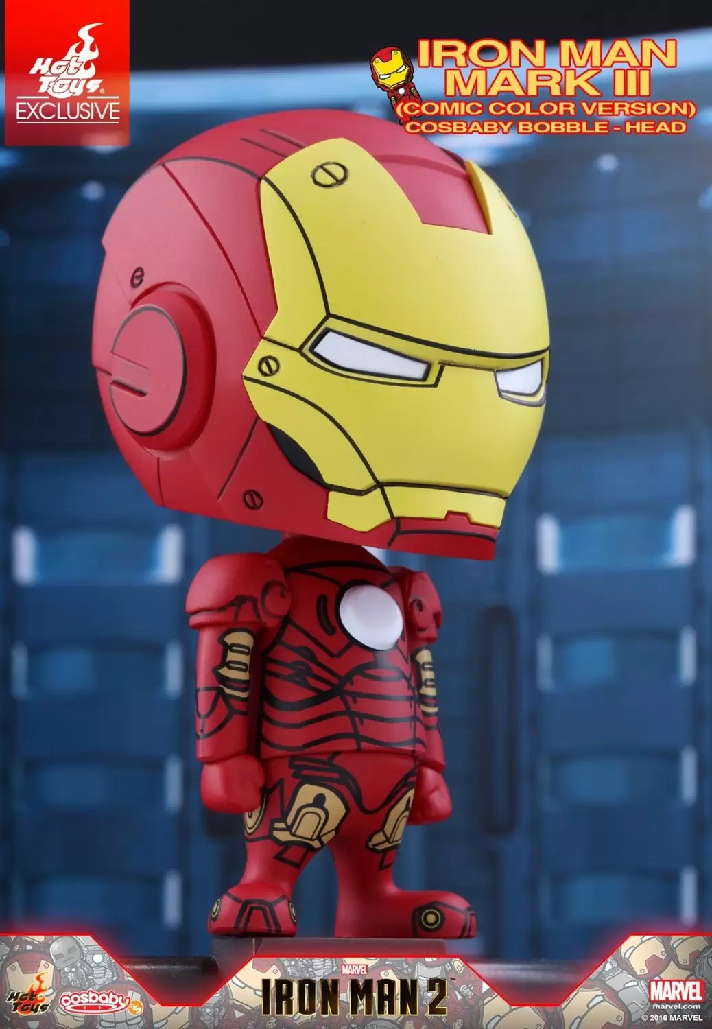 Cosbaby Figures - Iron Man Mark III Comic Color Version