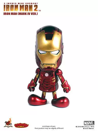 Cosbaby Figures - Iron Man Mark IV Version